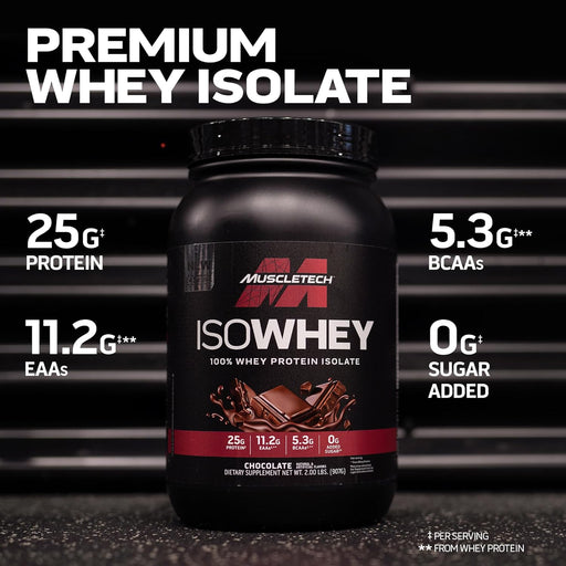 MUSCLETECH NITRO TECH ISOWHEY | 2 LBS | CHOCOLATE  FLAVOUR | EXCARTBD