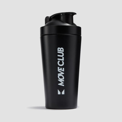 Myprotein Move Club Metal Shaker – Premium stainless steel protein shaker, durable, leakproof, and stylish for gym, work, or travel use