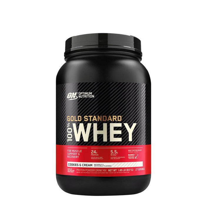 2LBS GOLD STANDARD 100% WHEY PROTEIN | COOKIES & CREAM FLAVOR | EXCARTBD.COM