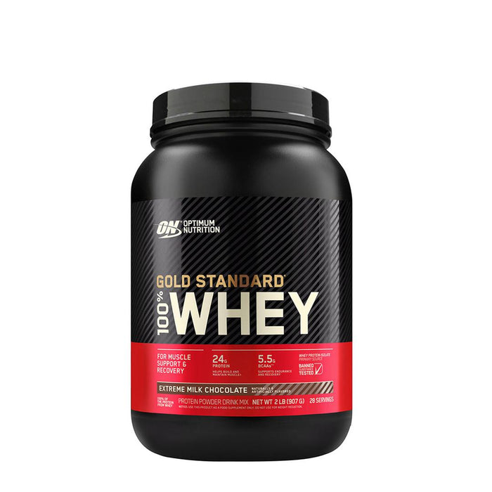 2LBS GOLD STANDARD 100% WHEY PROTEIN | EXTREME MILK CHOCOLATE FLAVOR | EXCARTBD.COM