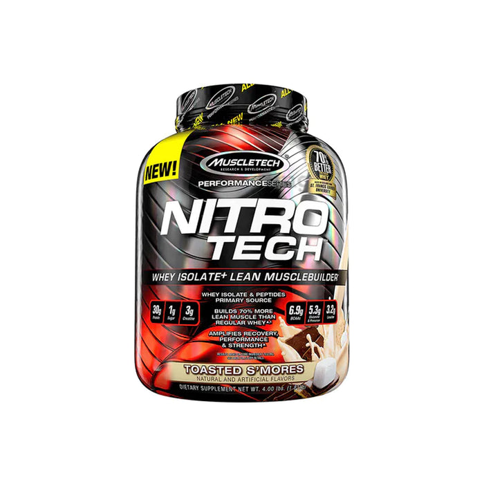 4lbs | NITRO TECH | WHEY ISOLATE | LEAN MUSCLE BUILDER | EXCARTBD.COM