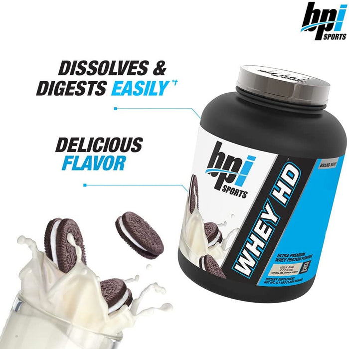 BPI WHEY HD | MILK COOKIES 4LBS |  EXCARTBD.COM