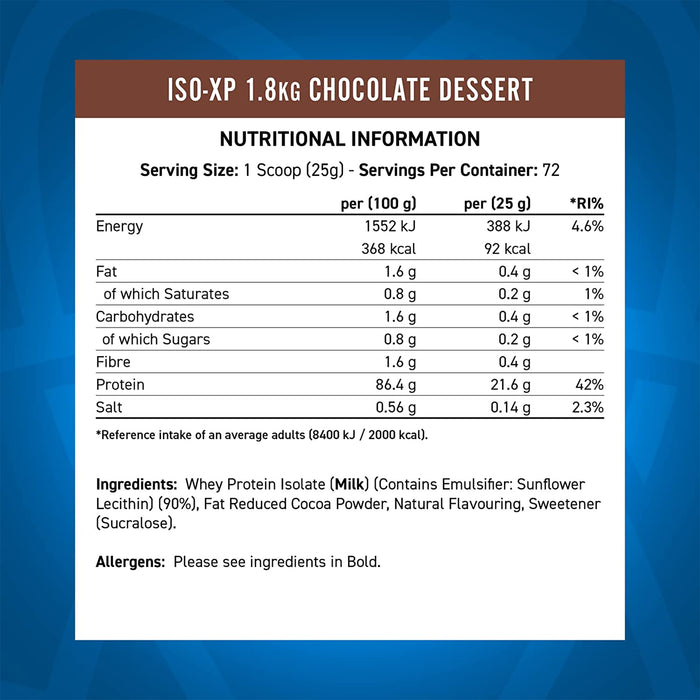 WHEY PROTEIN ISOLATE CHOCOLATE | EXCARTBD.COM